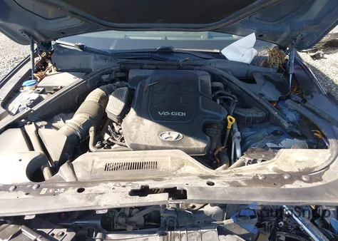 2015 Hyundai Genesis 3.8 from USA, damaged, VIN KMHGN4JE1FU096297